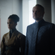 Gaal (Lou Llobell) and Hari (Jared Harris) facing the music.
